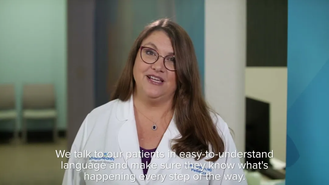 AdventHealth Medical Group Pediatrics at Waterford Lakes Tour Video