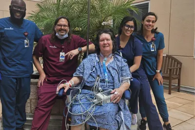 ICU Patient Celebrates 65th Birthday