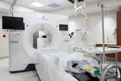 Interior of the examination rooms at Wesley Chapels expansion.