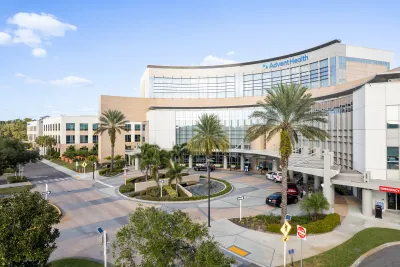 Exterior of AdventHealth Wesley Chapel building.