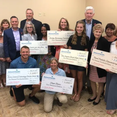 The AdventHealth New Smyrna Beach Foundation awarded local community groups with $25,000 in grants.