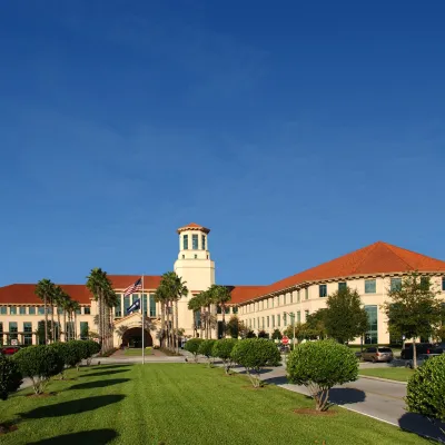 An areal picture of Celebration Fitness Centre and Day Spa