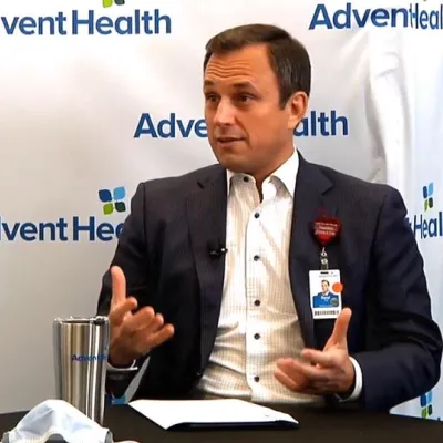 Daryl Tol speaking at a press conference