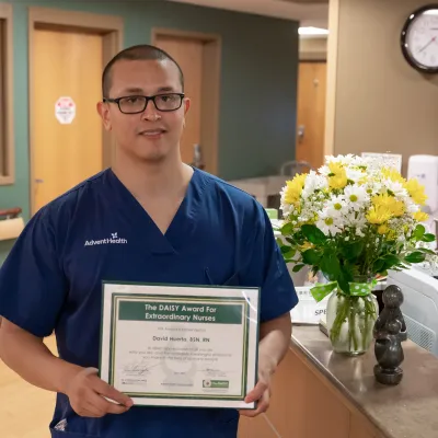 AdventHealth Hendersonville Announces New Winner of DAISY Award for Nursing