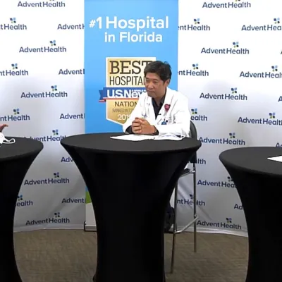 AdventHealth Morning Briefing Facebook Live with Dr. Hsu and Dr. Olivera