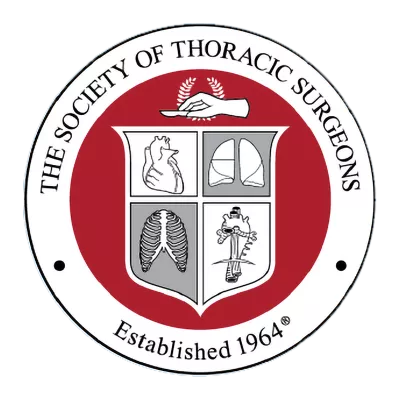 The Society of Thoracic Surgeons logo.