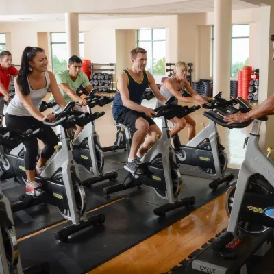 Getting stronger as a fitness spin group.