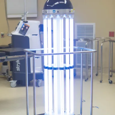 AdventHealth Hendersonville Deploys UVC Disinfection Robot to Fight Infections 