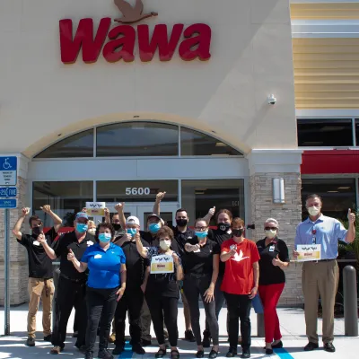 Wawa Donates Meals to Healthcare Workers at AdventHealth Palm Coast