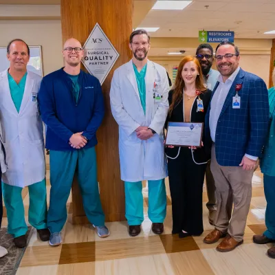 AdventHealth Redmond's metabolic and bariatric surgery team