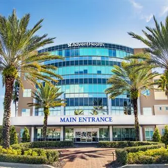 Entrance of AdventHealth Carrollwood hospital