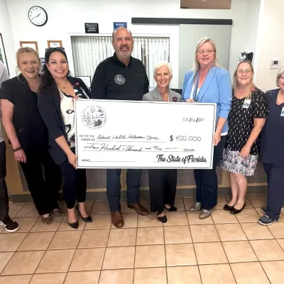 Community Clinic check presentation 