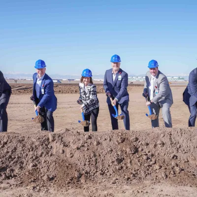 Leaders break ground on the AdventHealth Aurora Highlands ER
