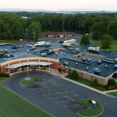 A top-down view of AdventHealth Murray