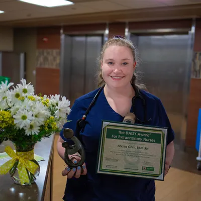 AdventHealth Hendersonville DAISY Award Winner Brings  Joy and Laughter to Hospital Patients