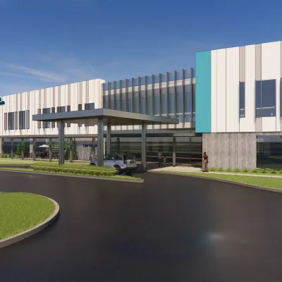 AdventHealth Care Pavilion Central Pasco outside rendering.