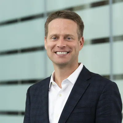 Chase Tikker, who will serve as CEO of AdventHealth Lake Nona.