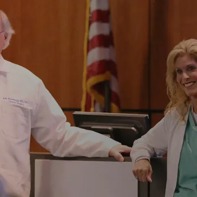 AdventHealth Digestive Health Institute Tampa Doctor's Speaking at an Event