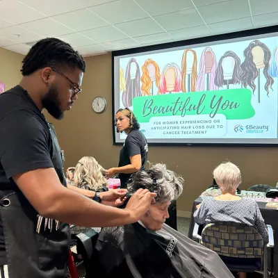 eBeauty Event AdventHealth Waterman wig boutique