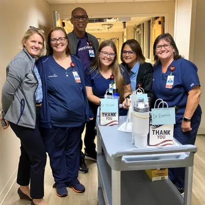 Executive Rounding at AH NSB