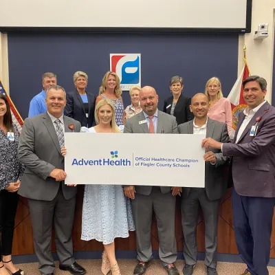 AdventHealth and Flagler Schools Partnership