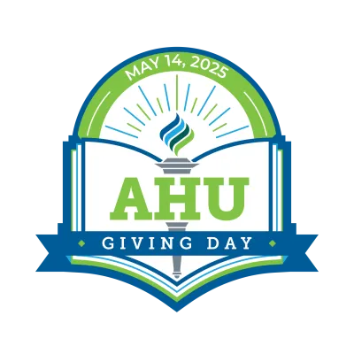 AHU Giving Day badge
