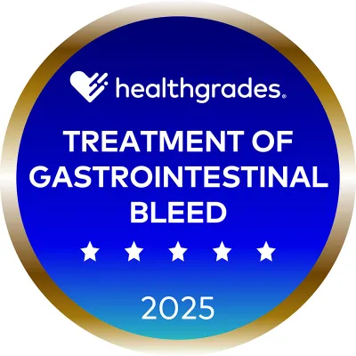 Healthgrades Treatment of Gastrointestinal Bleed for 2025