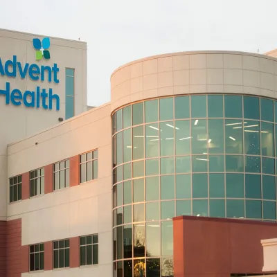 The front side of AdventHealth Gordon Hospital