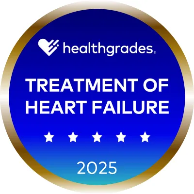 Healthgrades Treatment of Heart Failure for 2025