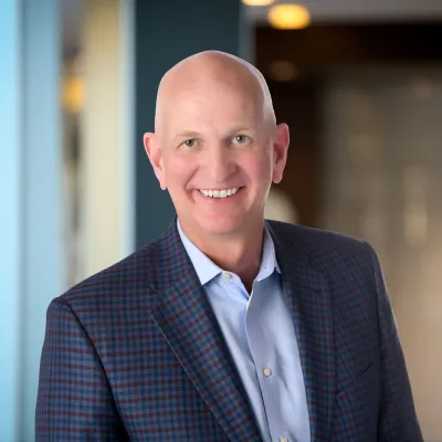 A headshot of AdventHealth Florida Group President and CEO Randy Haffner