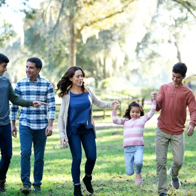 Family in Ocala enjoying the outdoors