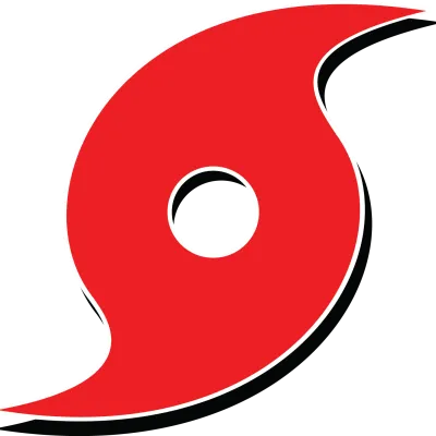 Hurricane icon red