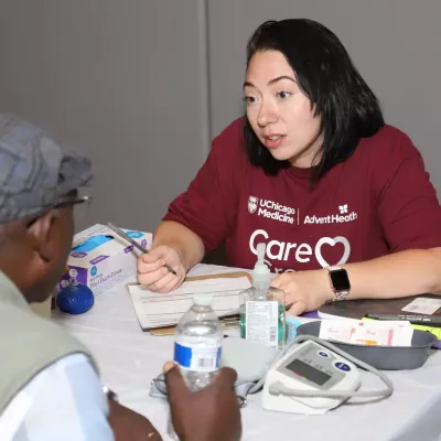 The UChicago Medicine AdventHealth free medical clinics provide an additional opportunity for hundreds of team members to experience AdventHealth's mission in action.
