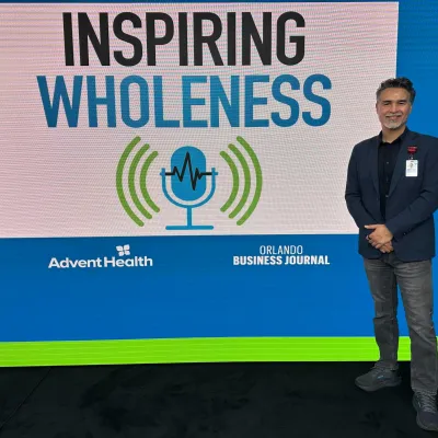 Dr. Jose Alexander and the Inspiring Wholeness podcast logo
