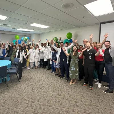 New medicine residents were honored during a special event held by program and hospital leaders.