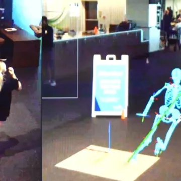 AdventHealth Sports Med and Rehab Innovation Tower's 3D Motion Lab is the only of its kind in Florida.