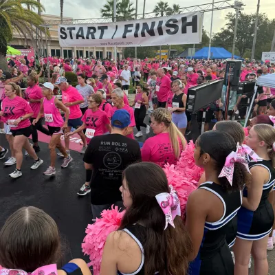 Pink Army 5K unites community for lifesaving breast cancer care
