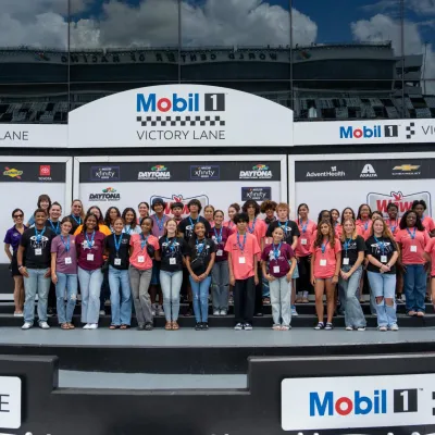 Scholarships awarded to local students during Daytona NASCAR race