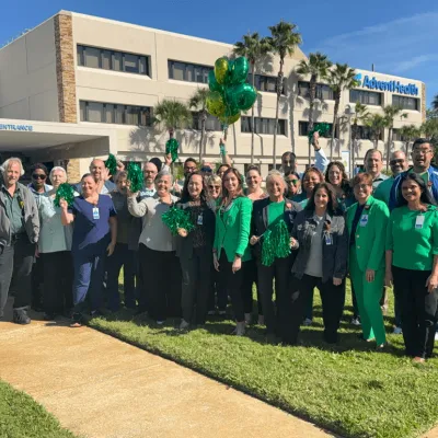 AdventHealth DeLand is celebrating 22 straights A's
