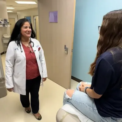 Dr. Patel and Patient EKG 