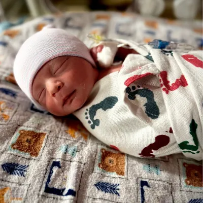 Photo of baby Samuel