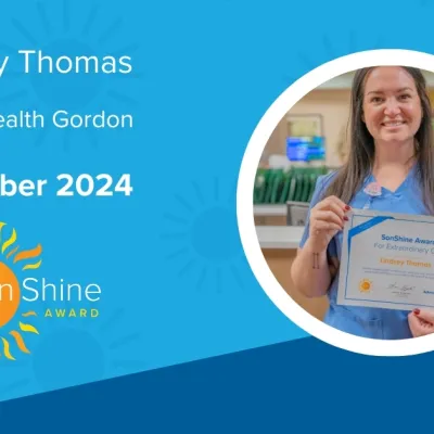 Lindsey Thomas - SonShine Award