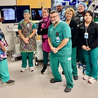 The Interventional Radiology team at AdventHealth New Smyrna Beach provides advanced diagnostic and minimally invasive procedures through the hospital’s new Interventional Radiology Clinic. Among the specialized services now available locally is Adrenal Vein Sampling (AVS), a complex test that helps pinpoint the cause of certain high blood pressure disorders, bringing world-class care closer to home for Volusia County residents and the region.