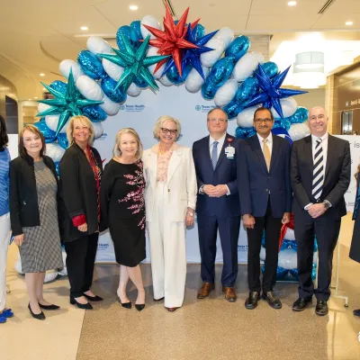 Group photo for Leapfrog award at THH