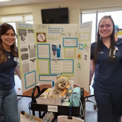 A photo of three nurses at AdventHealth Littleton