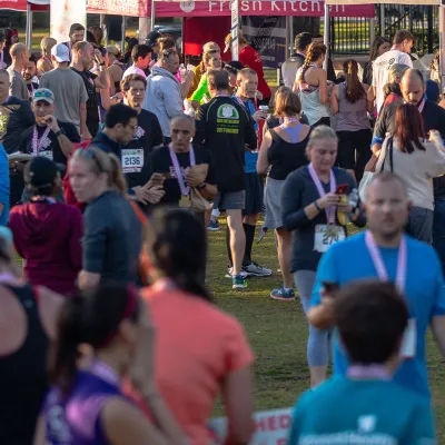 Group at the Track Shack Park Avenue race.