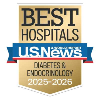 US News 2025-2026 Diabetes Endocrinology Gold
