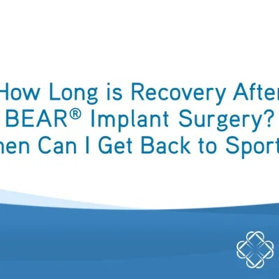 How Long is Recovery After BEAR Implant Surgery? | Q&A | Dr. Sean Keyes | Miach Orthopaedics