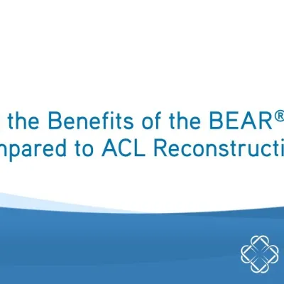 What are the Benefits of BEAR Implant Compared to ACLR? | Q&A | Dr. Sean Keyes | Miach Orthopaedics