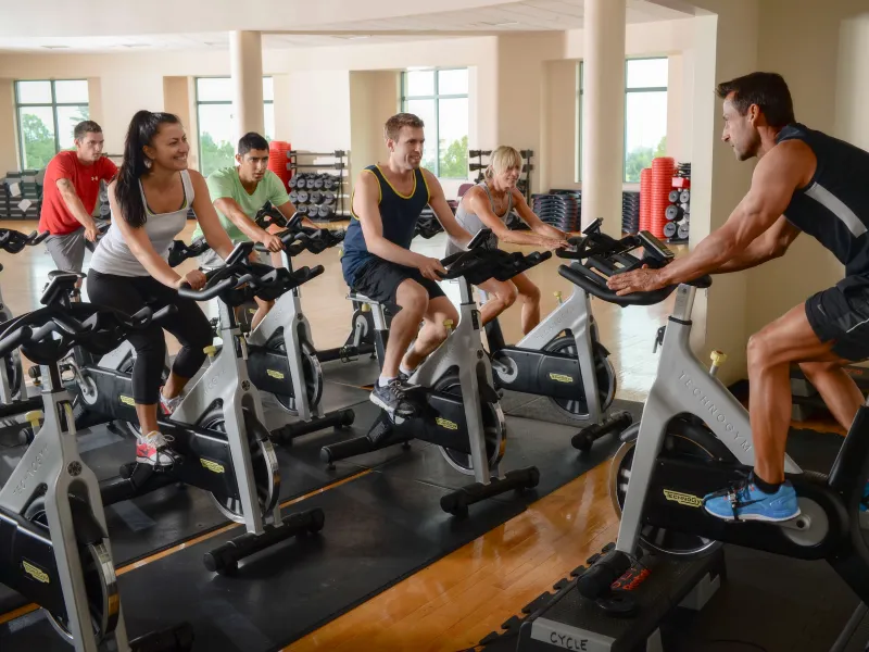 Getting stronger as a fitness spin group.